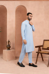 Azure Blue Kurta Trouser