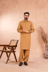 Premium Copper Dust Kameez Shalwar