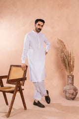 Premium Off-White Kameez Shalwar