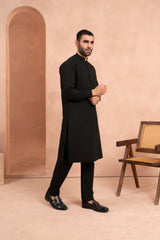 Raven Black Kurta Trouser