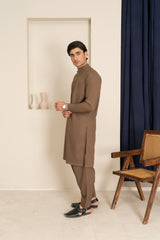 Chocolate Brown Kurta Shalwar