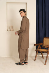 Chocolate Brown Kurta Shalwar