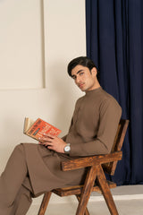 Chocolate Brown Kurta Shalwar