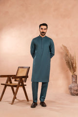 Premium Royal Blue Kurta Trouser