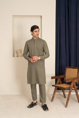 Moss Green Kurta Trouser