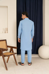 Premium Light Blue Kurta Trouser