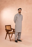 Premium Steel Grey Kameez Shalwar