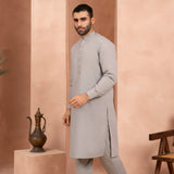 Steel Grey Kurta Trouser